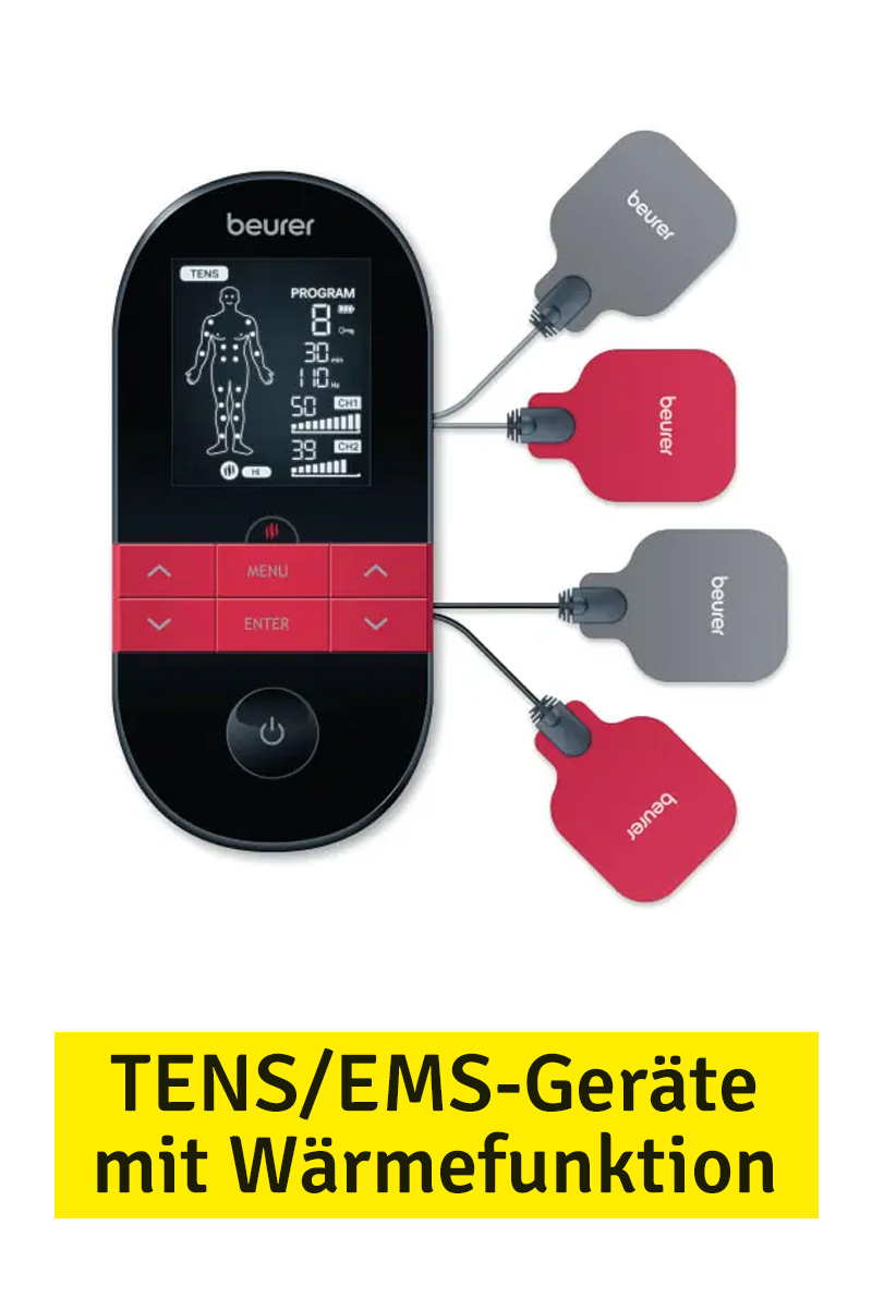 Beispielbild TENS/EMS-Geräte mit Wärmefunktion
